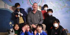 Randy Kavanagh teaches English to children similar in age to his abducted daughter.