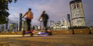 Paramedics say they are seeing more scooter-related injuries in Brisbane.
