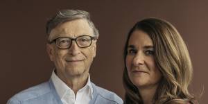 In more unified times:Bill and Melinda Gates.