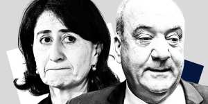 Gladys Berejiklian and Daryl Maguire. 