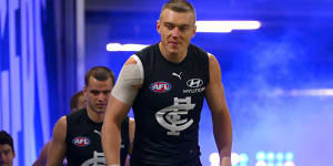 Patrick Cripps. Out due to injury.