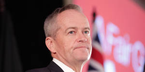 The review described Bill Shorten as an"unpopular leader"but noted he"led a united party,saw off two Liberal prime ministers and won all three campaign debates".