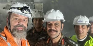 ‘It should have been a tomb’:The Victorian who rescued 41 workers trapped in a Himalayan tunnel