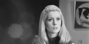 Catherine Deneuve’s classic French style with an edge has long been an influence on Julia. 