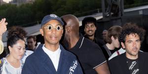 Orr is inspired by musician and Louis Vuitton creative director Pharrell Williams.