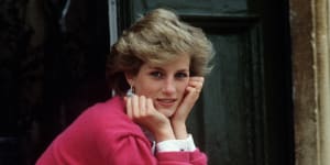 Diana,Princess of Wales,pictured at home in Gloucestershire in 1986.