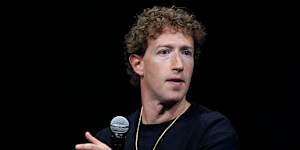 Mark Zuckerberg,chief executive of Meta.