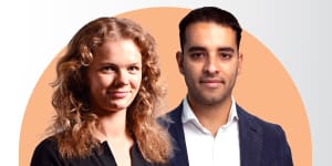Reporters Carla Jaeger and Paul Sakkal have both won Young Journalist of the Year awards since completing the traineeship program.