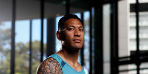 Israel Folau told Rugby Australia this time last year he would walk away from the game if his religious views were harming the game. 