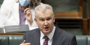 Minister for Employment and Workplace Relations Tony Burke says a proposed veto power for unions will give care workers more leverage in pay negotiations.
