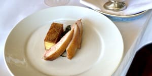 The preparation is meticulous,and it shows in La Bastide’s duck breast – the best Rob Broadfield has eaten anywhere (including Paris). Picture:Rob Broadfield