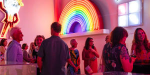 The Neon exhibition at the State Library of Queensland runs until February.