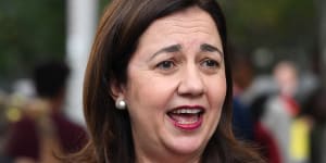 Queensland Premier Annastacia Palaszczuk says she won't stand down.