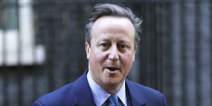 Cameron’s return to politics a surprise but not bad news for Australia