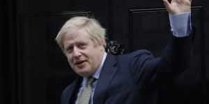 Never say good-bye:Boris Johnson.