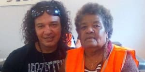 Gus Kuster (left),who claims Torres Strait Islander heritage,has been released from immigration detention after his country of birth,Papua New Guinea,wouldn’t take him. 