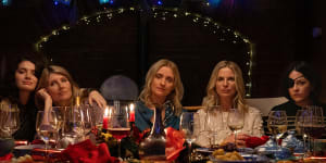 The stars of Bad Sisters (from left):Eve Hewson,Sharon Horgan,Anne-Marie Duff,Eva Birthistle and Sarah Greene.