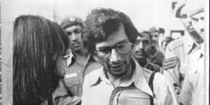 Charles Sobhraj during a court hearing in 1977.
