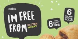 Coles gluten-free party pack.