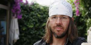 Author David Foster Wallace,who died in 2008.