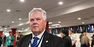 Victorian Liberal Party president Phil Davis.