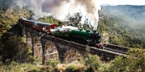 The Blue Mountains’ historic train is steaming again