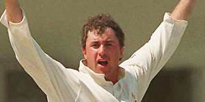Tim May during his Test playing days.