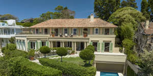 The Bellevue Hill residence Monkton sold last year for $30 million and resold this year for $43.5 million.