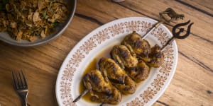 Rumi’s quail kabobs are better than ever.