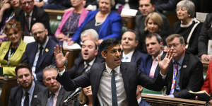 Rishi Sunak gets into his stride during his first Prime Minister’s Questions on Wednesday.