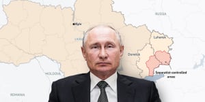 Ukraine map explainer 