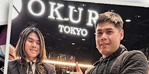 Timotius Donny Sungkar and his watch collection.