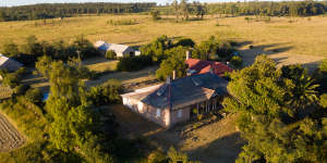 The Ravensworth homestead in the Hunter Valley.