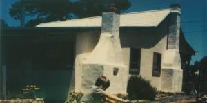 Anderson aged 12 at home in South Australia’s Mount Lofty Ranges. 