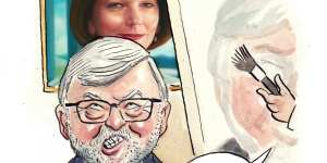 Kevin Rudd was in no rush to be immortalised.