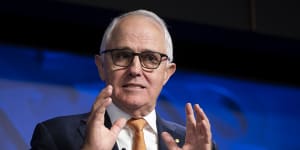 Malcolm Turnbull said his government’s laws had failed on their promise and needed to be overhauled. 