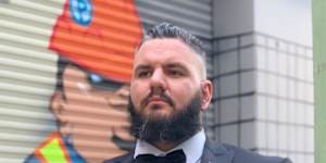 Daniel Salter claims he had to pay bribes to win work for his labour hire company for military veteran workers.