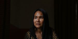 Bams has lived in Australia for 16 years and is still in limbo while waiting for residency. Non-residents are often homeless and have no access to services.