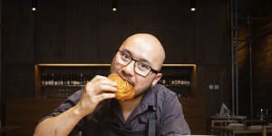 Chef and co-owner Khanh Nguyen of Sunda restaurant in Melbourne uses Vegemite in his curry and roti.