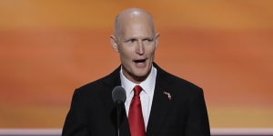 Republican Senator Rick Scott says the US is in a new cold war with China