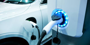 Sales of electric vehicles in Australia are growing.