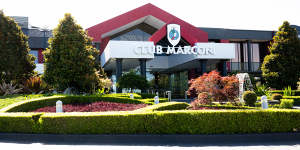 The exterior of Club Marconi.