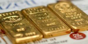 Australian gold exports to the US have soared to record levels.
