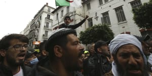 ‘Independence,independence’:Algerians return to streets to reject promised reforms