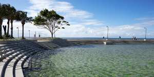 Built in 1932,Wynnum Wading Pool remains a popular place to cool off during summer in Brisbane.