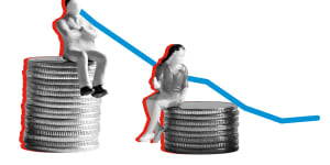 The gender pay gap is at 13.3 per cent,according to the latest Australian Bureau of Statistics figures.