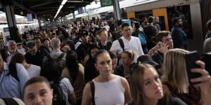 Off track:Sydney train chaos puts pressure on Perrottet government