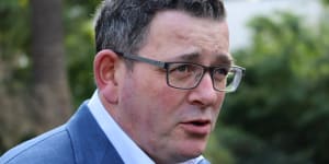 Victorian Premier Daniel Andrews made the shock announcement on Tuesday morning. 