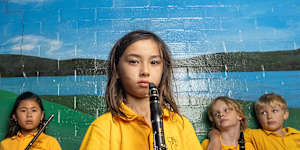Parents at Glebe Public School point to its band as among its selling points. 