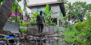 Village headman Emoni Rokomoce says Navunisabisabi is flooded a lot more often because of climate change.